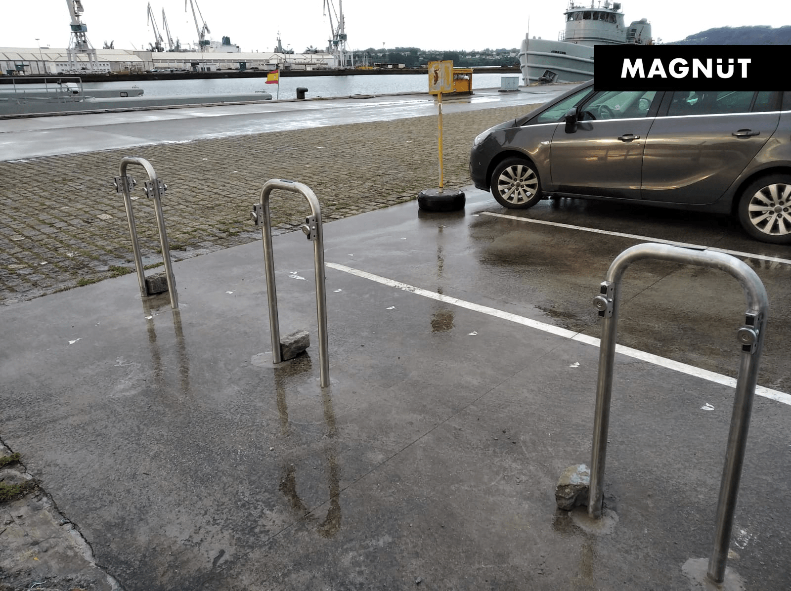 La base militar de Ferrol instala nuestros soportes de sujeción imantados